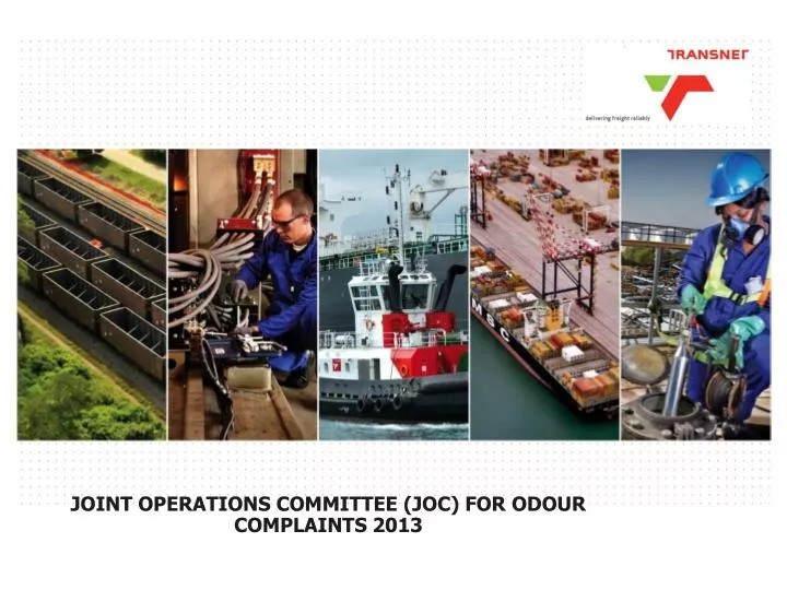 joint operations committee joc for odour complaints 2013