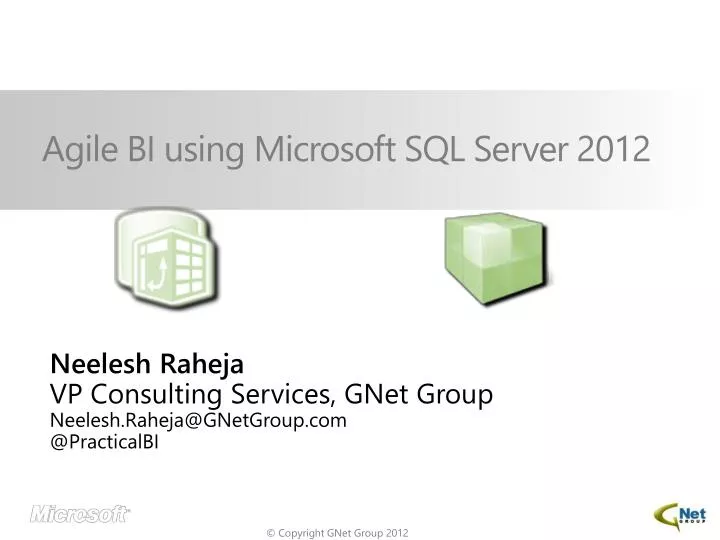 agile bi u sing microsoft sql server 2012