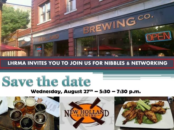 lhrma invites you to join us for nibbles networking