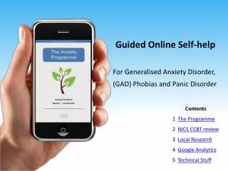 Guided Online Self-help