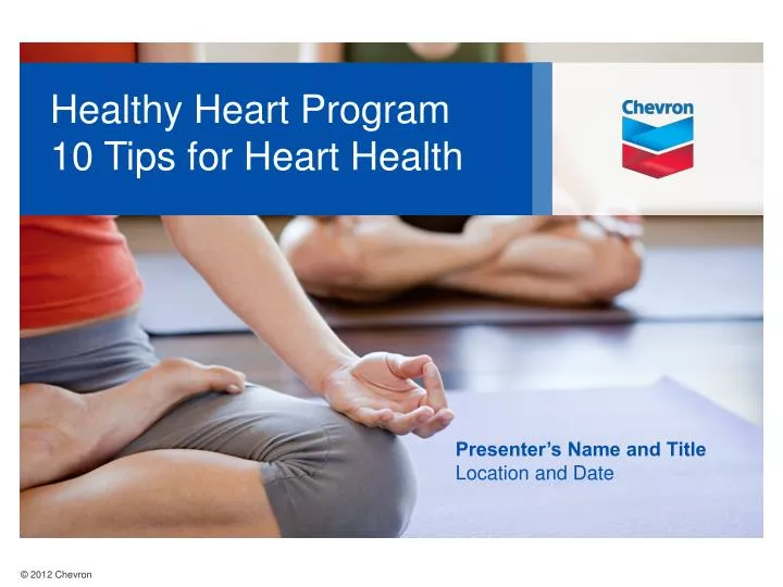 healthy heart program 10 tips for heart health