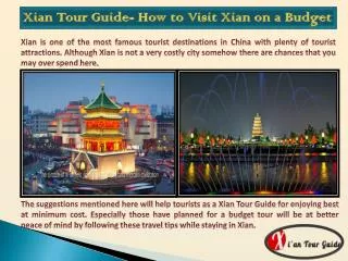 Xian Tour Guide- How to Visit Xian on a Budget