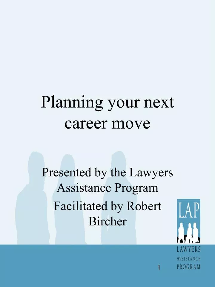 planning your next career move