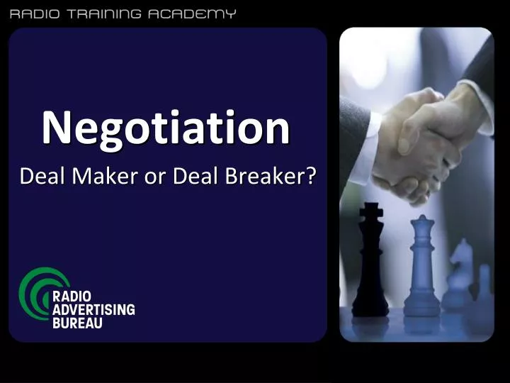 negotiation