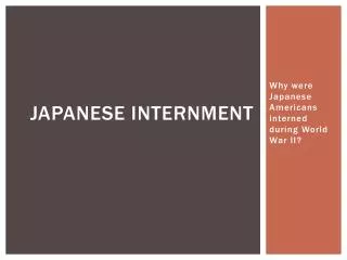 Japanese internment