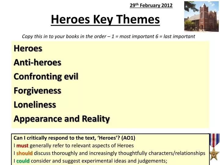 heroes key themes