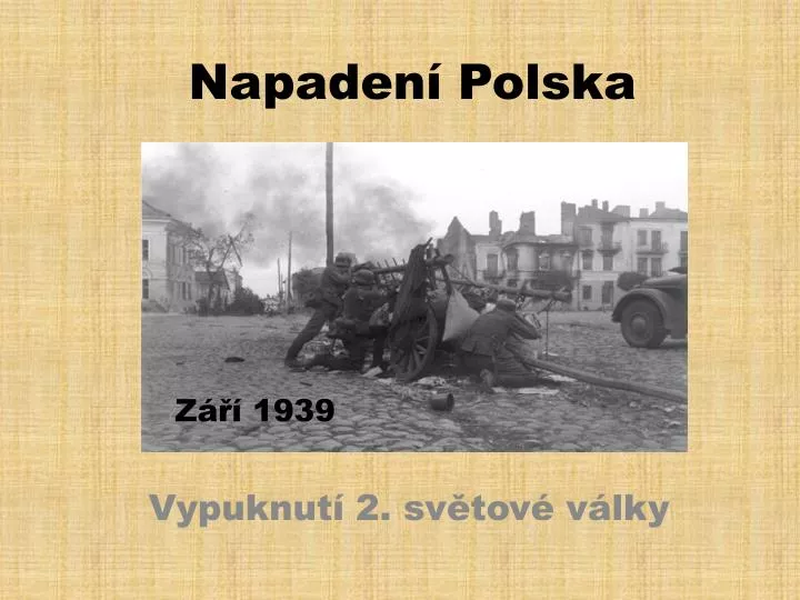 napaden polska