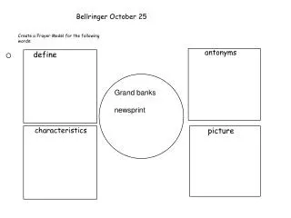 Bellringer October 25