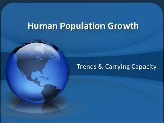 Human Population Growth