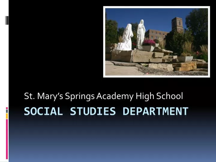 st mary s springs academy high school