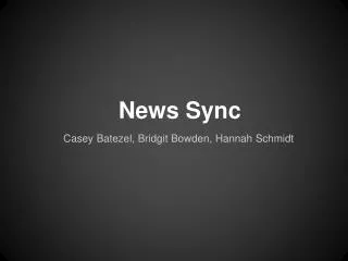 News Sync