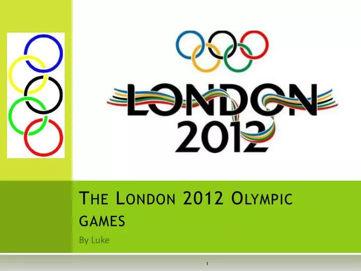 the london 2012 olympic games