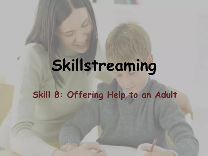 skillstreaming