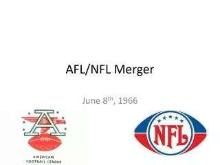AFL/NFL Merger