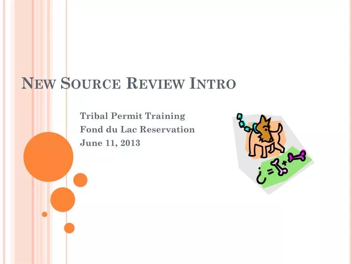 new source review intro
