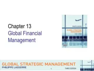 Chapter 13 Global Financial Management