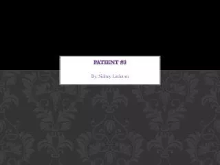 Patient #3