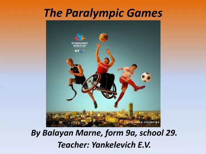 the paralympic games
