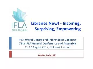 libraries now inspiring surprising empowering