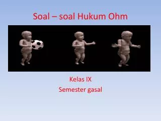 soal soal hukum ohm