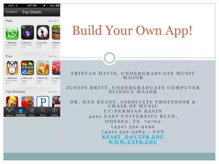 build your own app