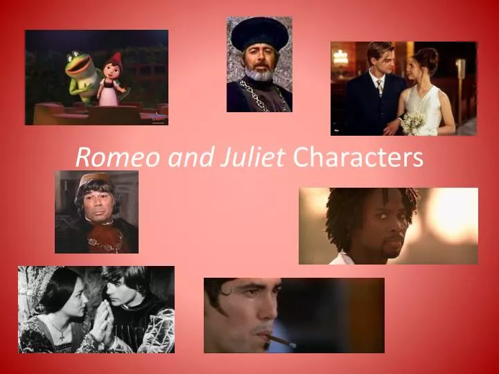 romeo and juliet characters