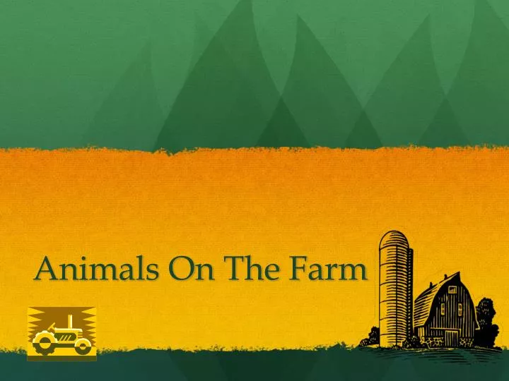 animals on the farm