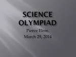 Science Olympiad - slide 1