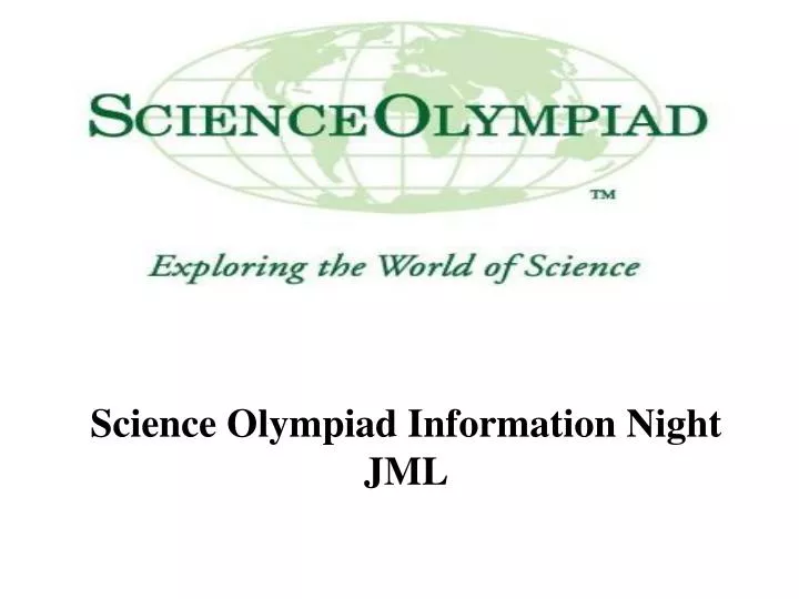 science olympiad information night jml