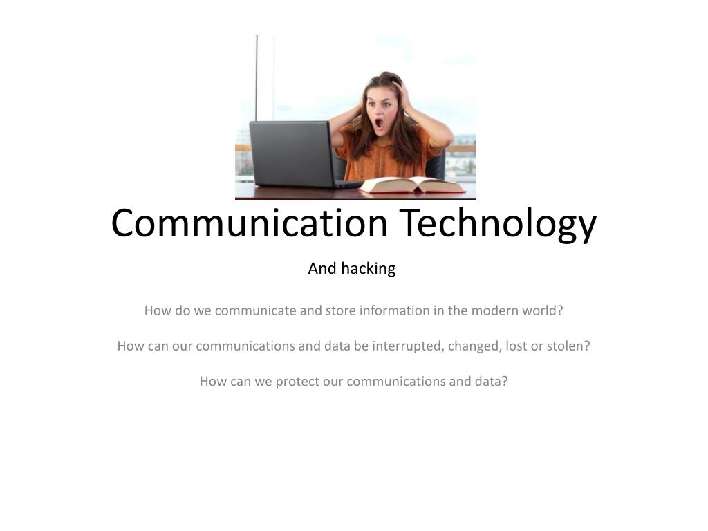 PPT - Communication Technology PowerPoint Presentation, free download ...