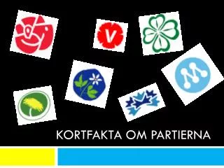 Kortfakta om partierna