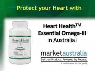 Heart Health TM Essential Omega-III in Australia!