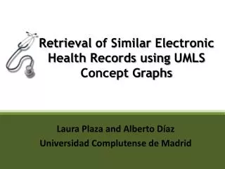 Retrieval of Similar Electronic Health Records using UMLS Concept Graphs