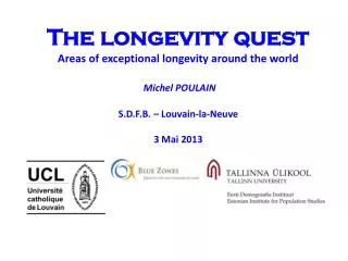 Individual longevity versus population longevity