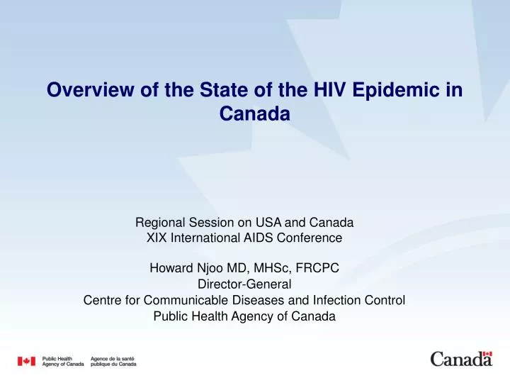 overview of the state of the hiv epidemic in canada