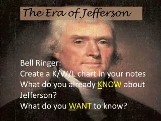 The Era of Jefferson