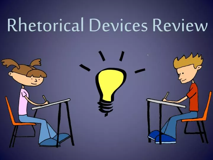 rhetorical devices review