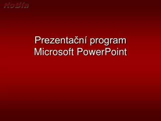 prezenta n program microsoft powerpoint