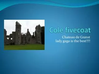 cole fivecoat