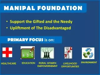 Support the Gifted and the Needy Upliftment of The Disadvantaged