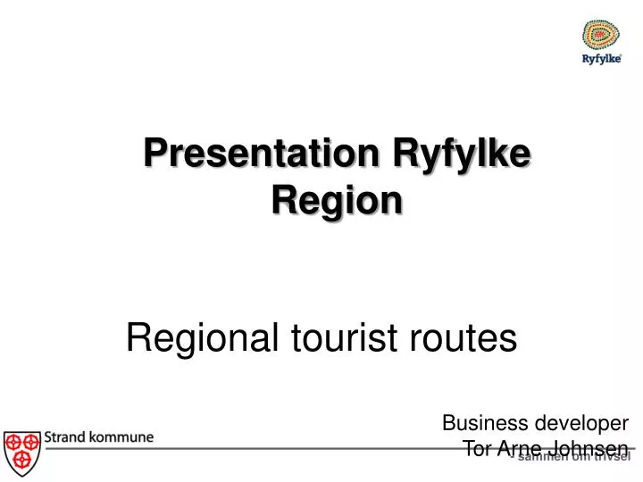 regional tourist routes