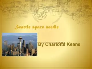 Seattle space needle