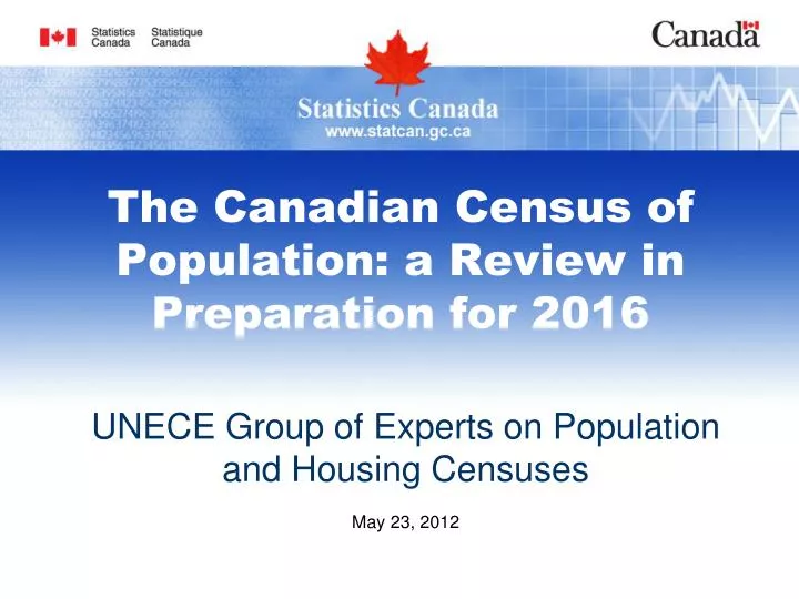the canadian census of population a review in preparation for 2016