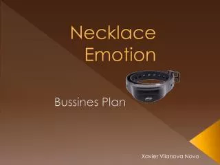 necklace emotion