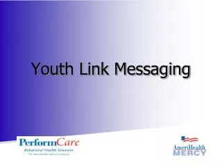 Youth Link Messaging
