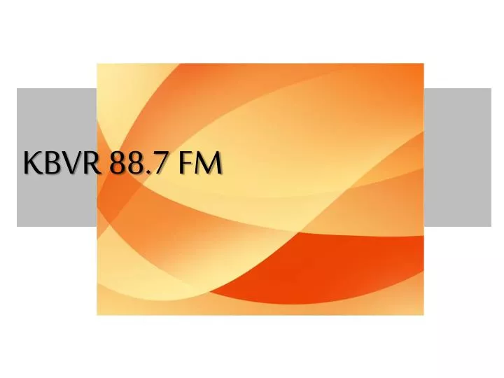 kbvr 88 7 fm