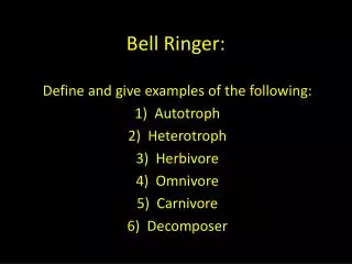 Bell Ringer: