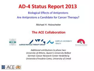 ad 4 status report 2013
