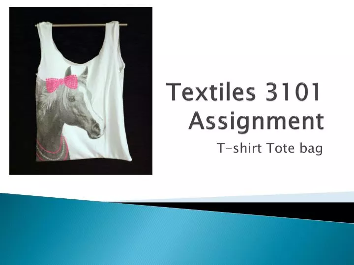 textiles 3101 assignment