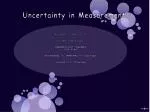 Uncertainty in Measurement - slide 1